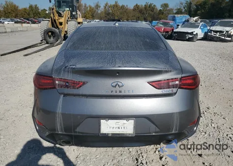 2018 Infiniti Q60 Red Sport 400 из США, поврежденный, VIN JN1FV7EKXJM530908